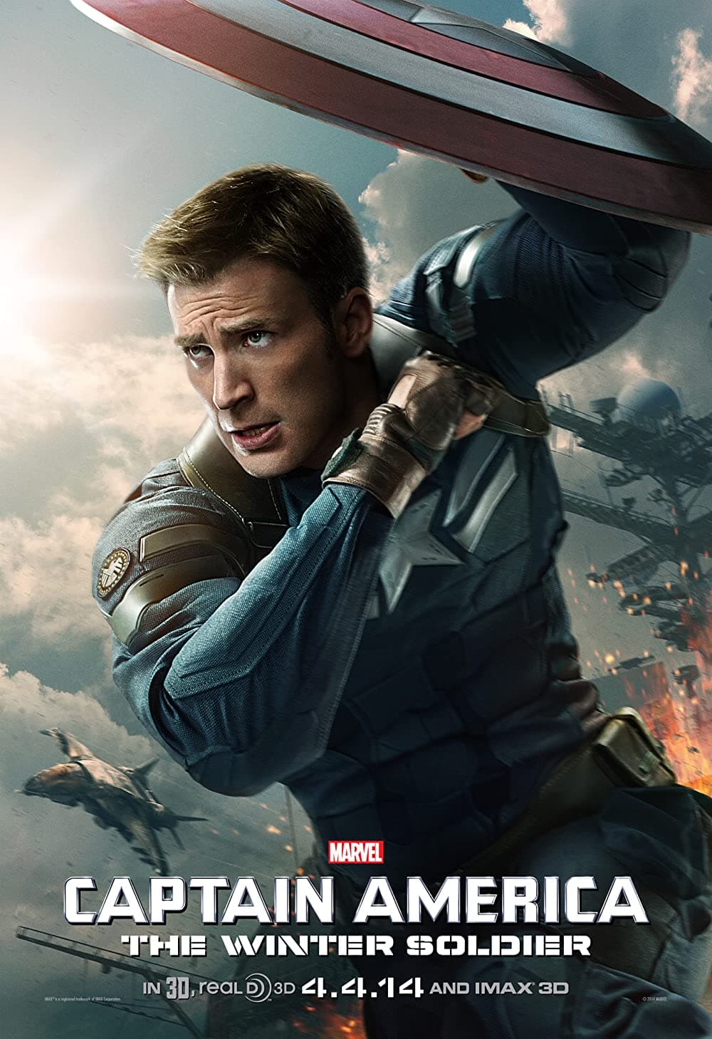 بوستر فيلم Captain America: the winter soldier