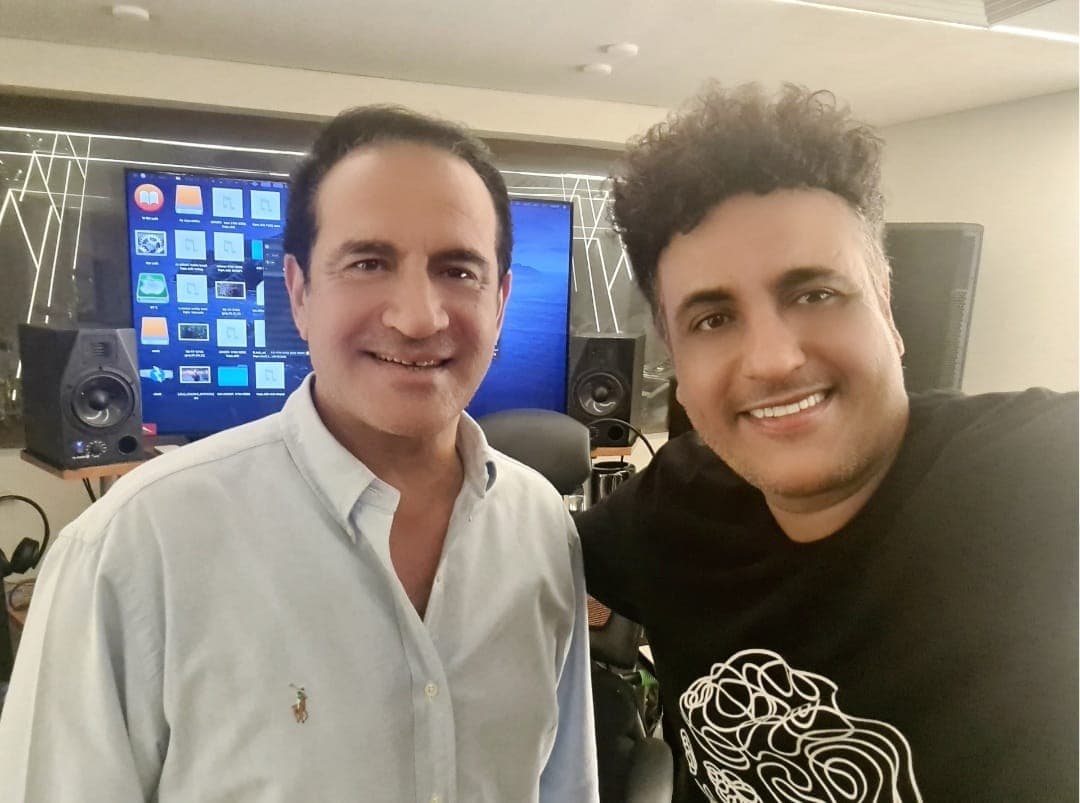 الملحن محمد رحيم والفنان محمد ثروت