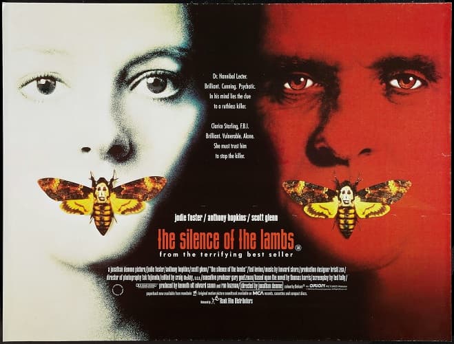 The Silence of the Lambs بوستر فيلم